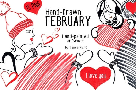 Download Hand-Drawn February Collection - February Collection