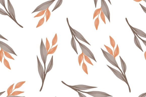 Download Brown Leaves Seamless Pattern for Fabric - Fabric Collection