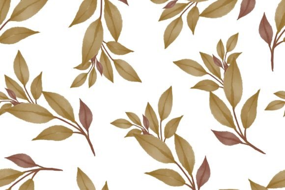 Download Brown Leaves Seamless Pattern for Fabric - Fabric Collection