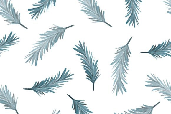 Download Blue Quill Seamless Pattern for Fabric - Fabric Collection