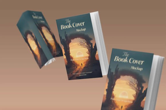Download Hardcover Book Mockup Photoshop Template - Photoshop template Collection