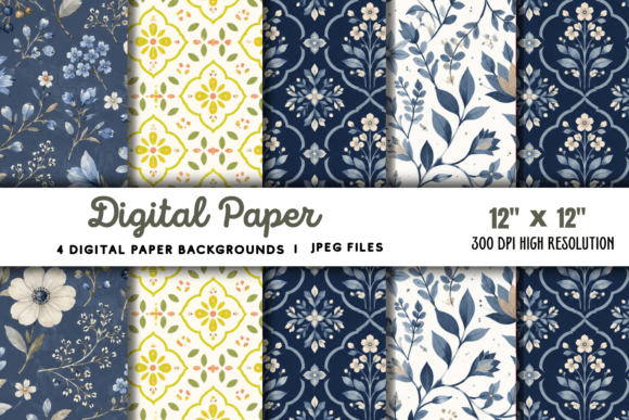Download Digital Paper Pattern Background 13 - Premium Resources