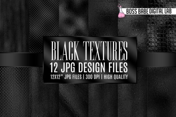 Download Black Metallic Foil Textures - Metallic Collection