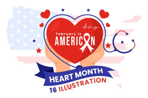 Download 16 February is American Heart Month - Premium Resources