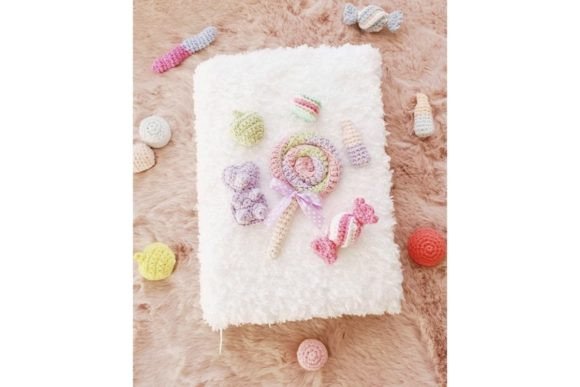 Download Candy Book Cover Pattern - Book cover pattern Collection